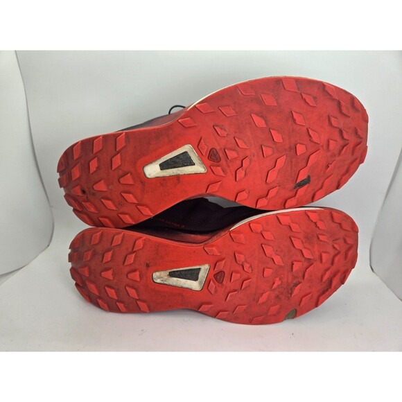 Salomon S/Lab Ultra 3 Trail Shoes Womens 7 Purple Hiking Running Terrain Sneaker - Picture 7 of 9